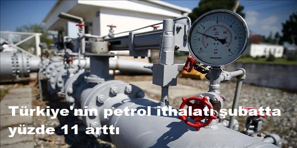 Trkiye΄nin petrol ithalat ubatta yzde 11 artt