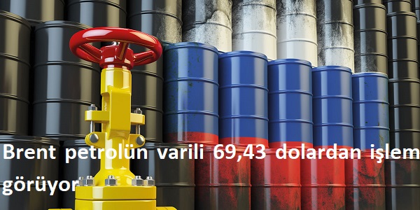 Brent petroln varili 69,43 dolardan ilem gryor