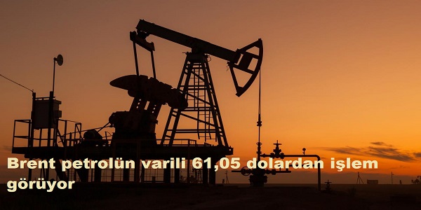 Brent petroln varili 61,05 dolardan ilem gryor 