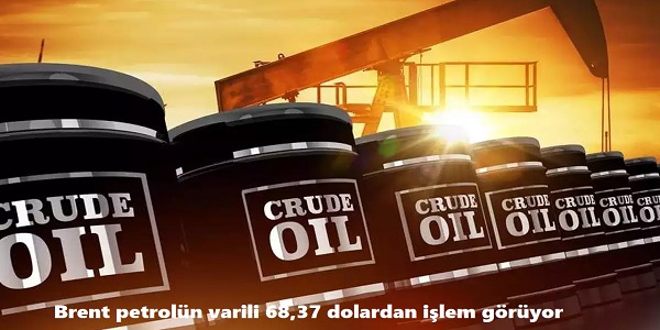 Brent petroln varili 68,37 dolardan ilem gryor