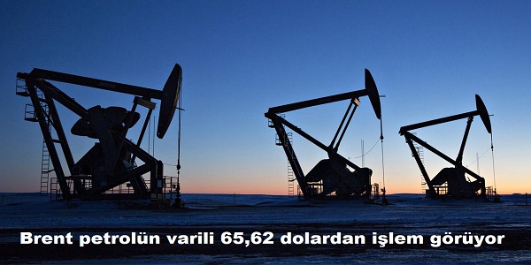 Brent petroln varili 65,62 dolardan ilem gryor