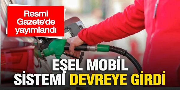 Resmi Gazete΄de yay�mland�: E�el mobil sistemi devreye girdi