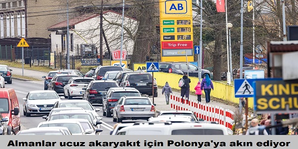 Almanlar ucuz akaryak�t i�in Polonya΄ya ak�n ediyor