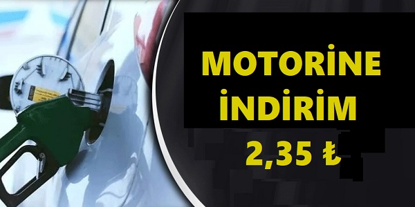 Motorin�de �ndirim
