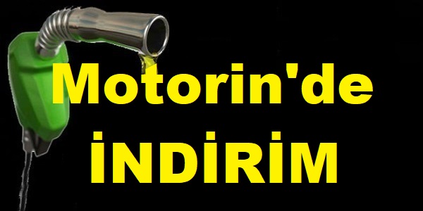 Motorin�de �ndirim