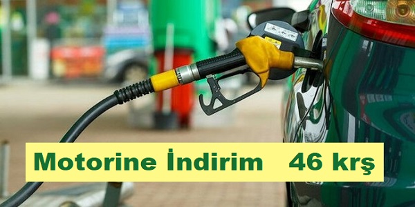 Motorin�de �ndirim