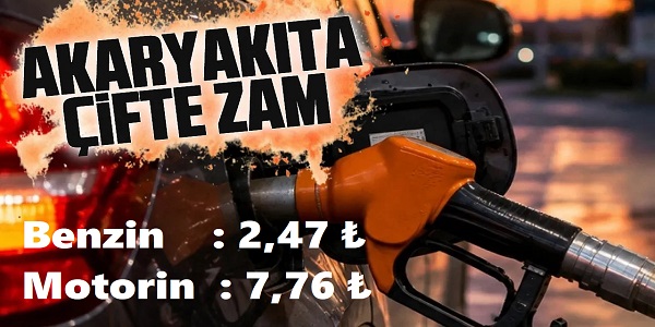Akaryak�t Fiyatlar�na B�y�k Zam  !