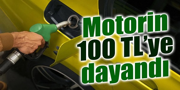 Motorin 100 ₺ ye dayand� 