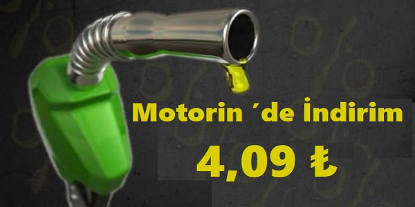 Motorin’de İndirim