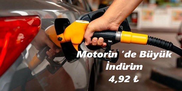 Motorin�de �ndirim